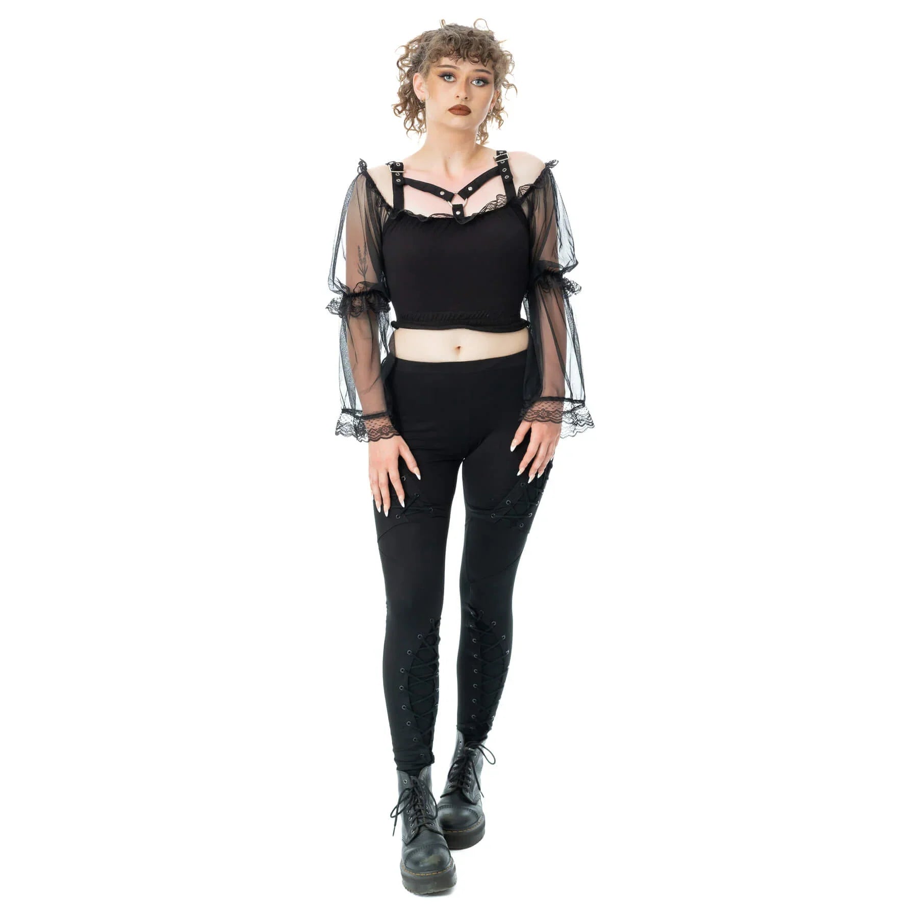 Poizen Industries Shadowfang Top Black