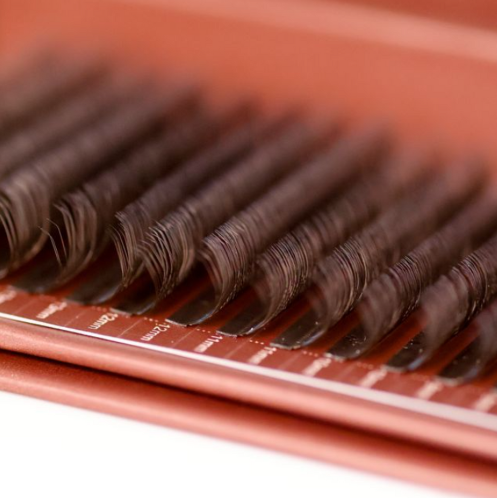 Brown Fairy Lash 16 Row Mixed Tray