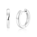 Silver Plated Hoop Earrings