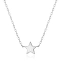 Silver Plated Star Necklace