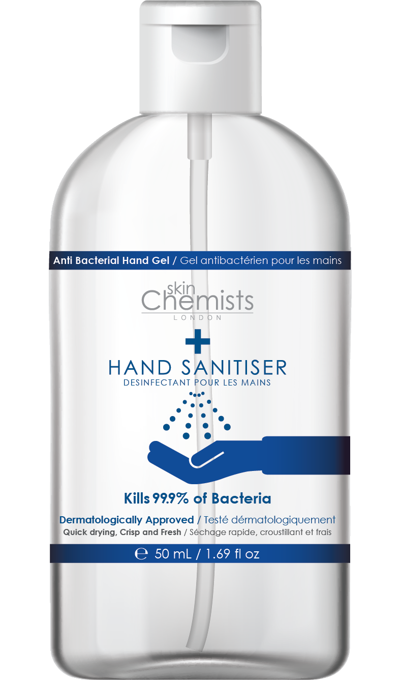 skinChemists London Hand Sanitiser High Strength, MADE IN UK