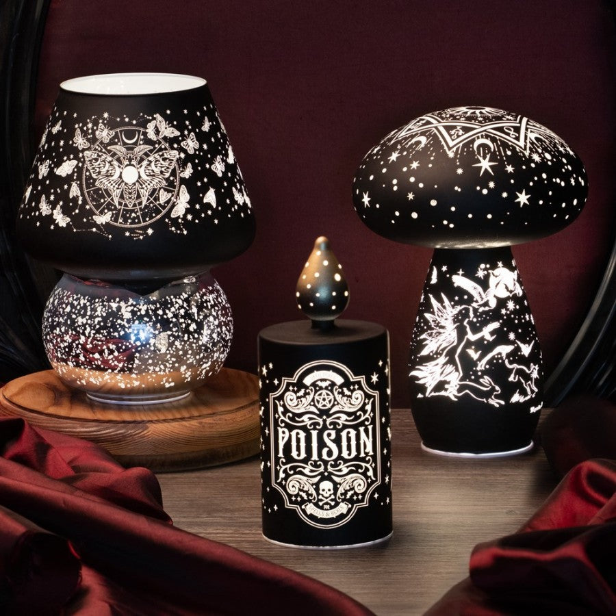 Alchemy Gothic Small Luna Moth Lamp