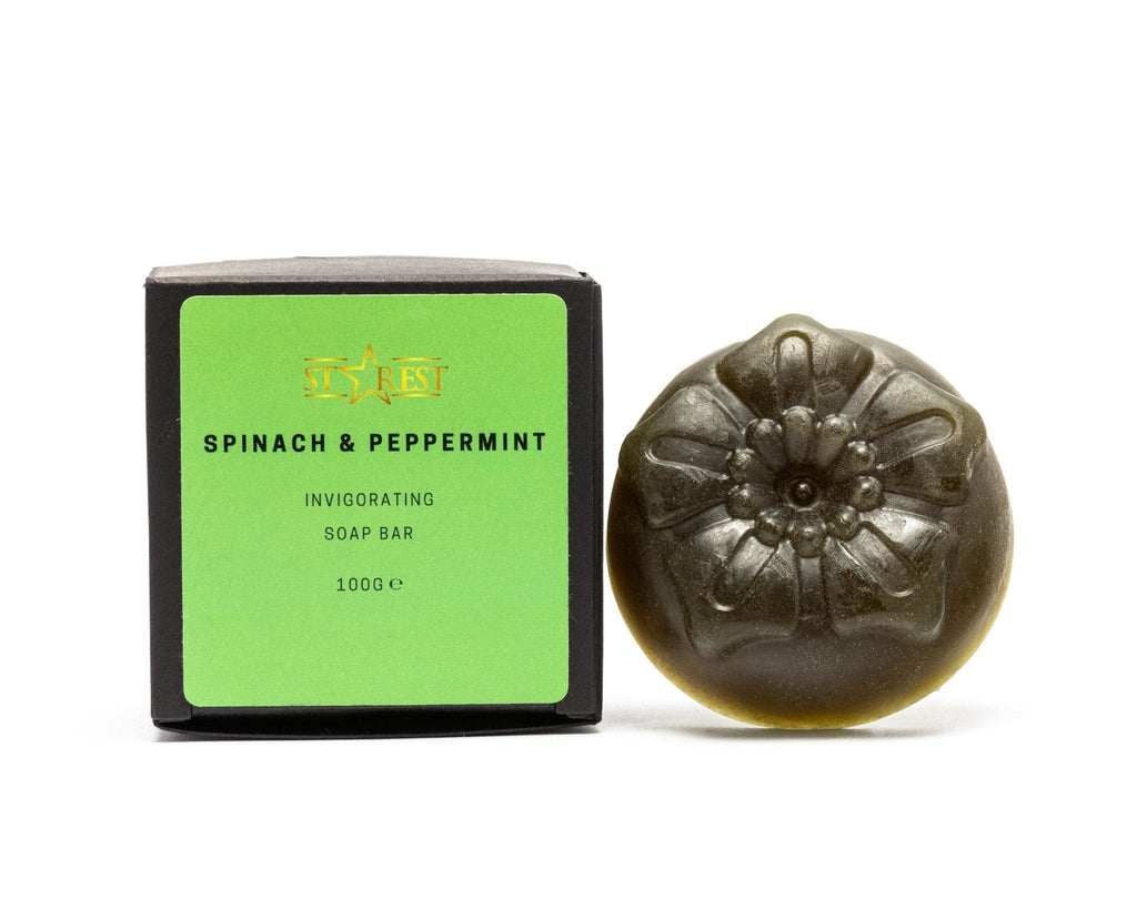 Spinach, Peppermint and Lemon Soap