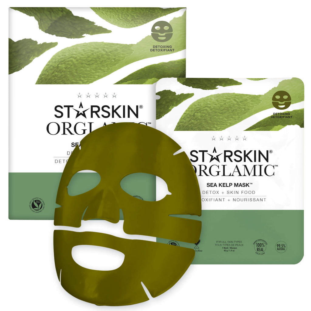 STARSKIN THE MASTER CLEANSER MASK™ Detoxing Sea Kelp Leaf Face Mask