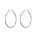 Sterling Silver 30mm Hoop Earrings