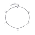 Sterling Silver Heart Charm Bracelet
