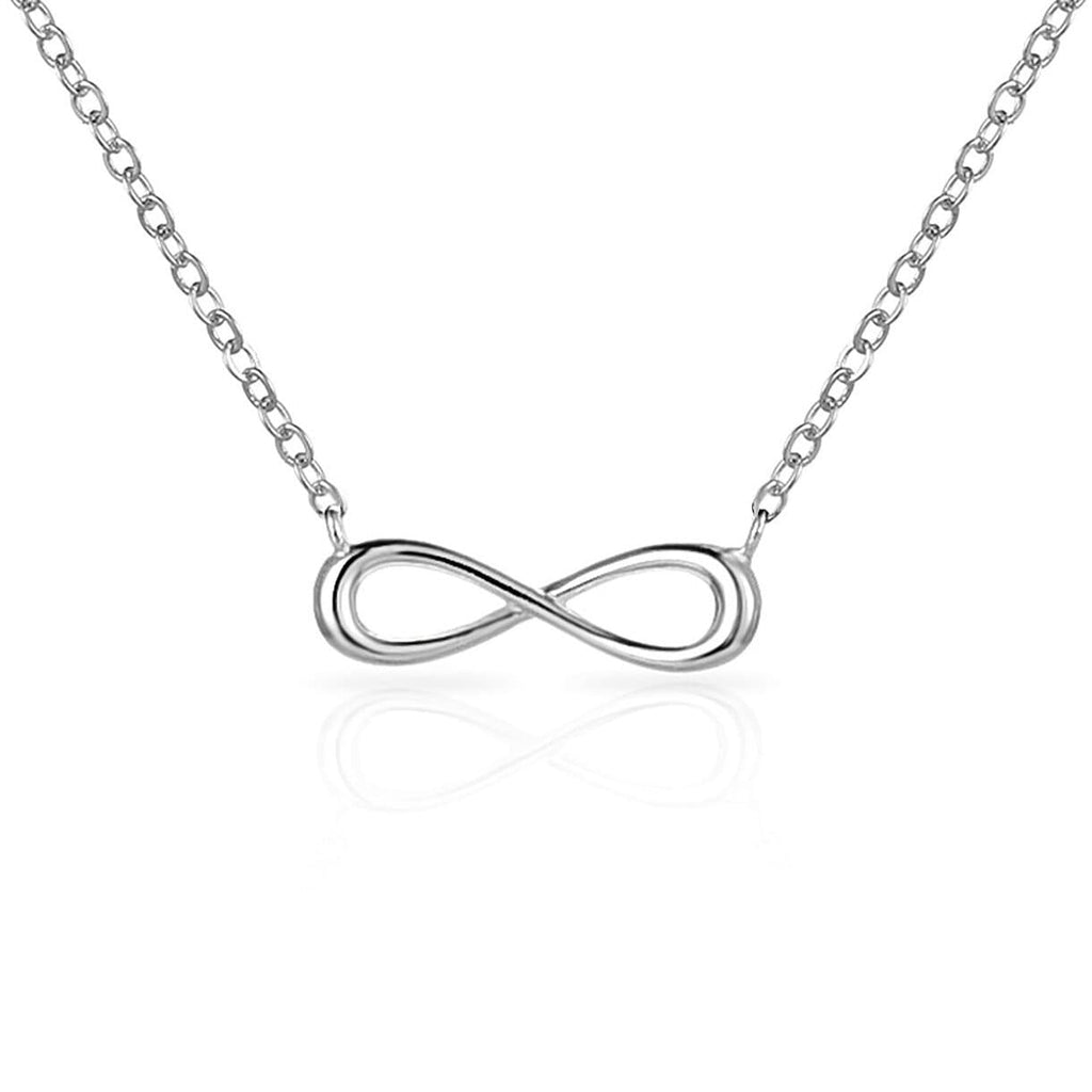 Sterling Silver Infinity Necklace