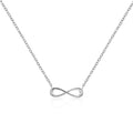 Sterling Silver Infinity Necklace