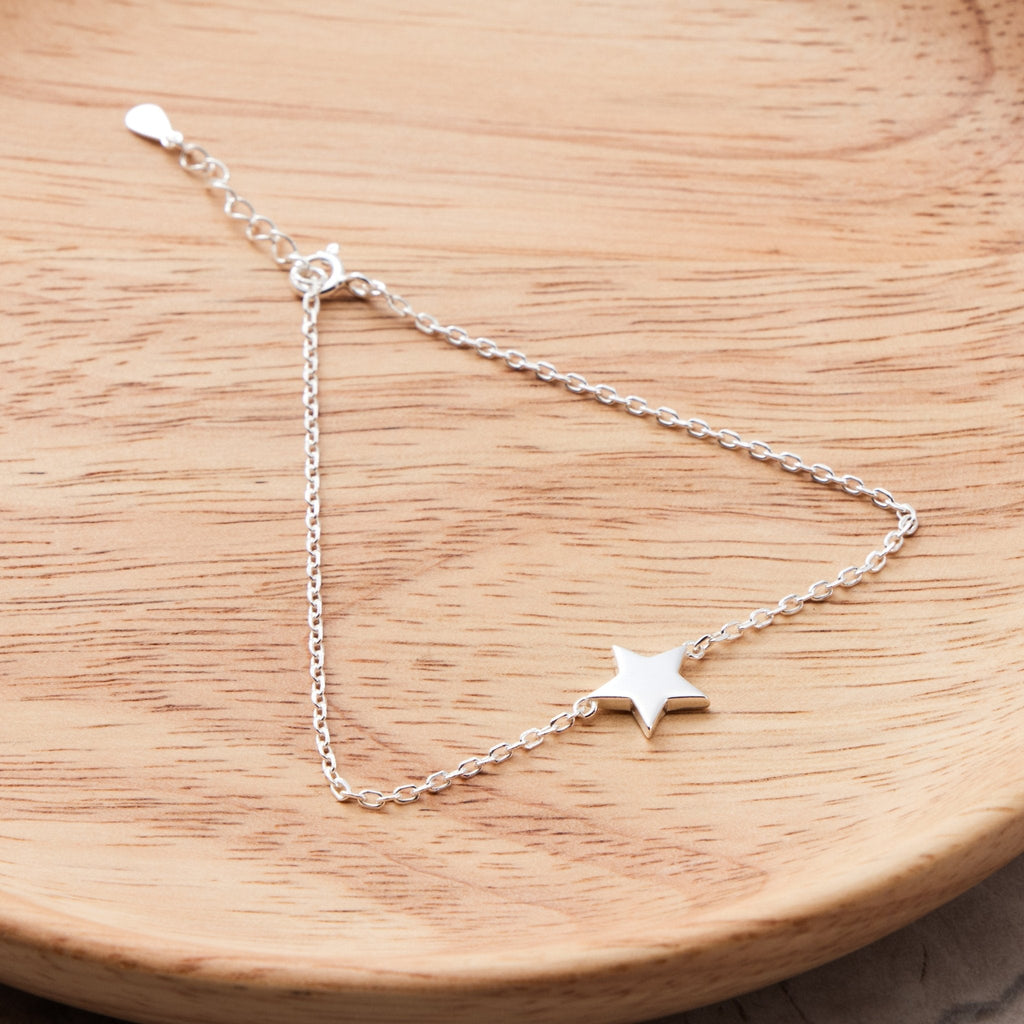 Sterling Silver Star Bracelet