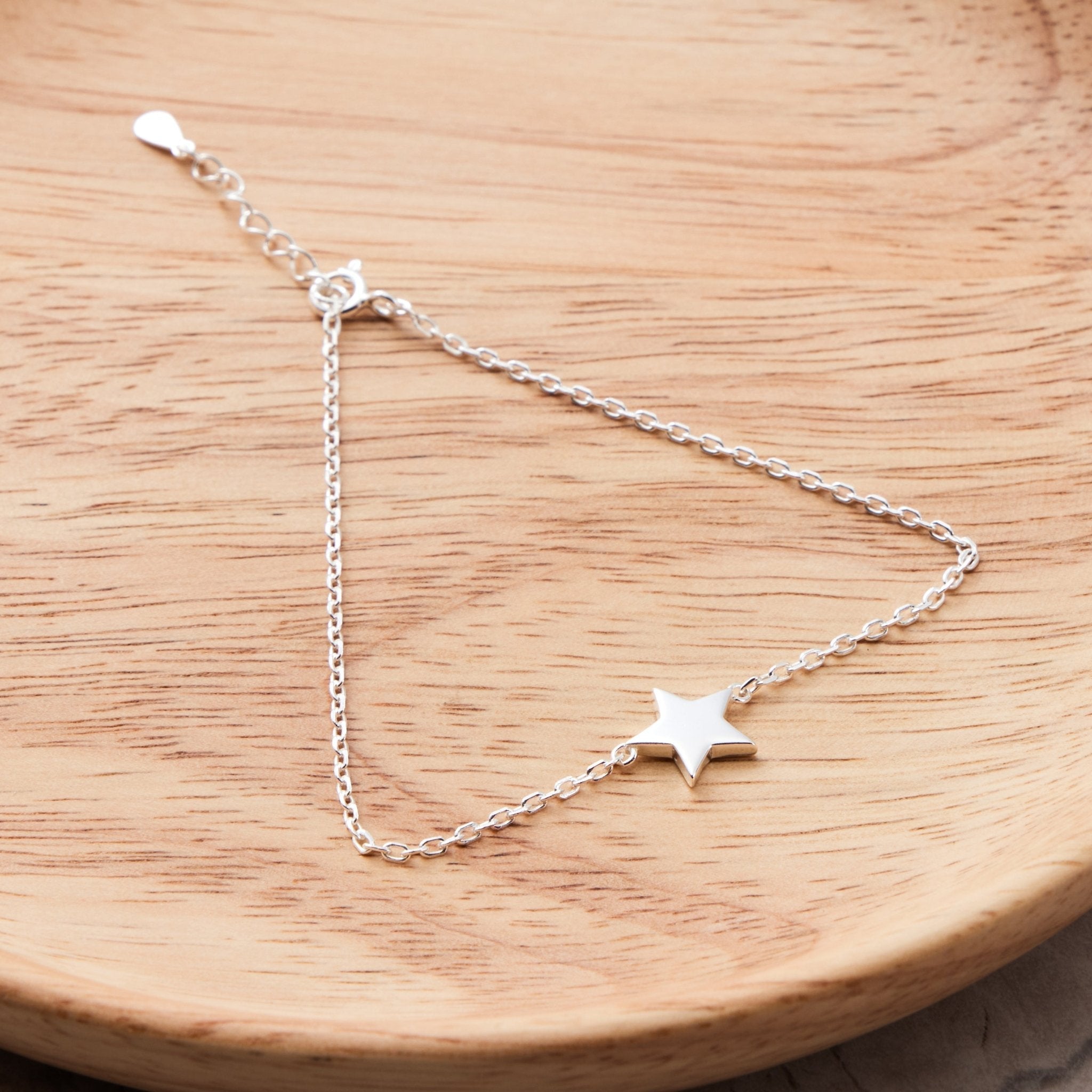 Sterling Silver Star Bracelet