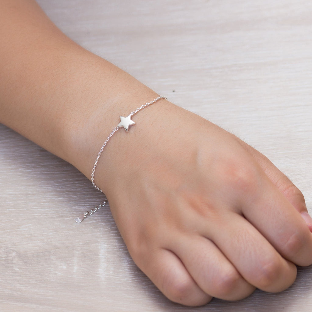 Sterling Silver Star Bracelet