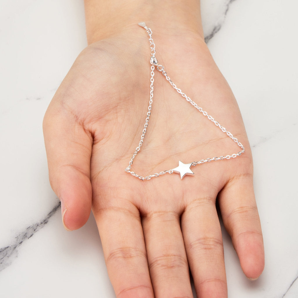 Sterling Silver Star Bracelet