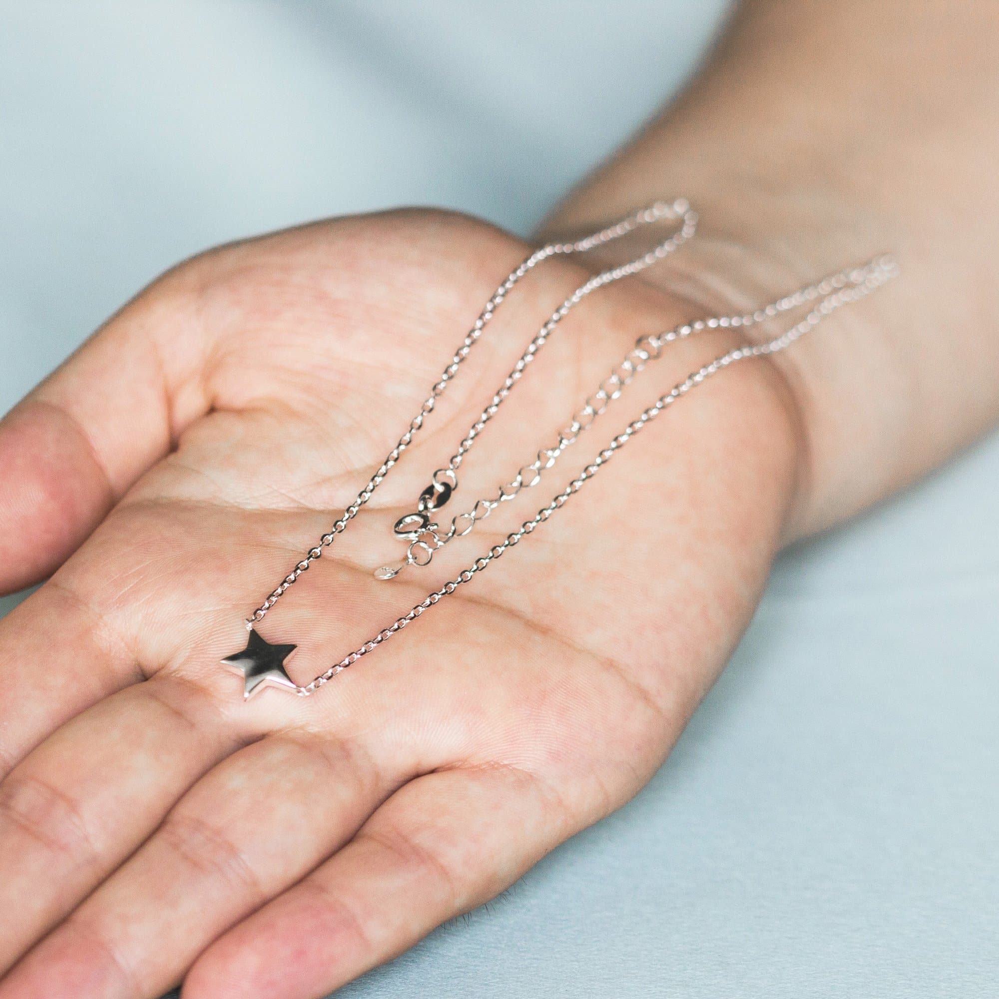 Sterling Silver Star Necklace