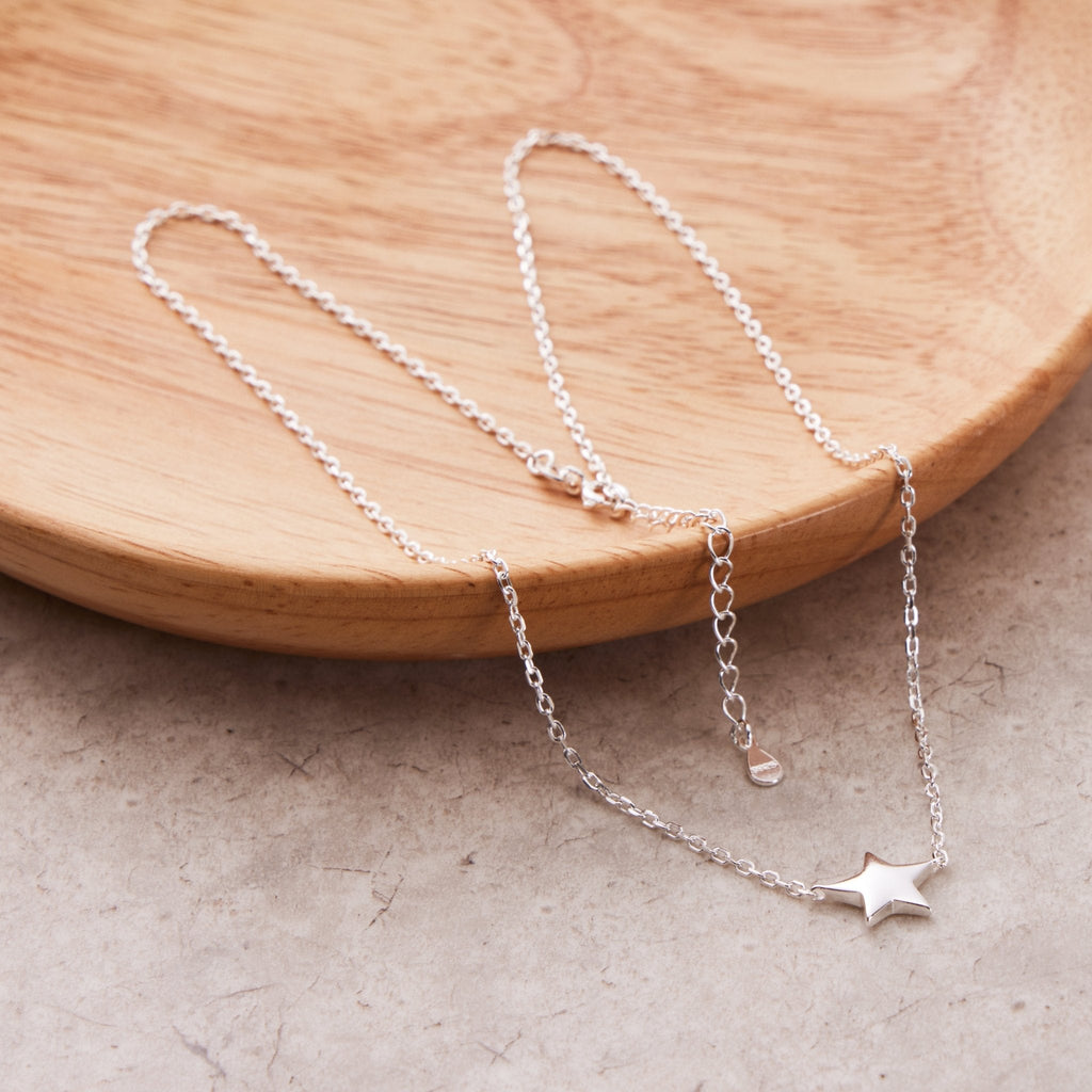 Sterling Silver Star Necklace
