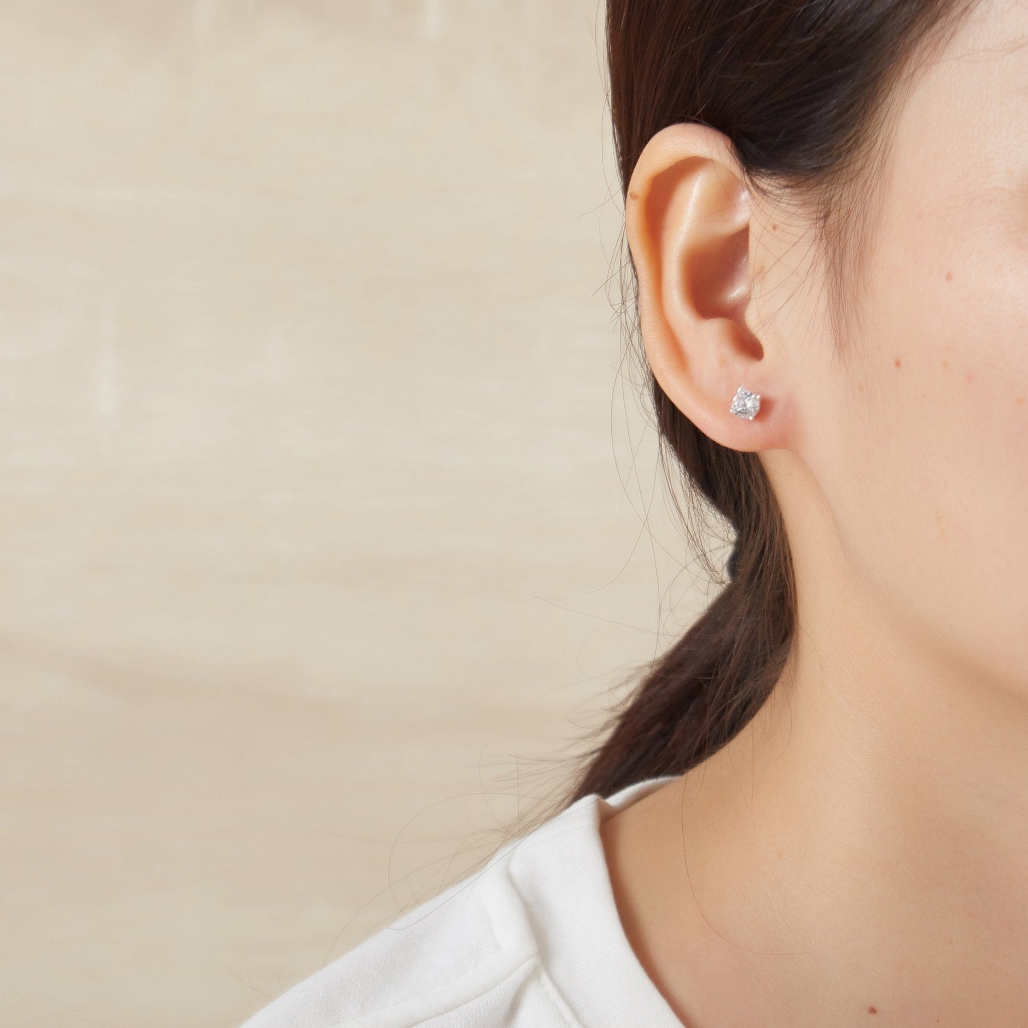 Sterling Silver World's Greatest Teacher Crystal Earrings