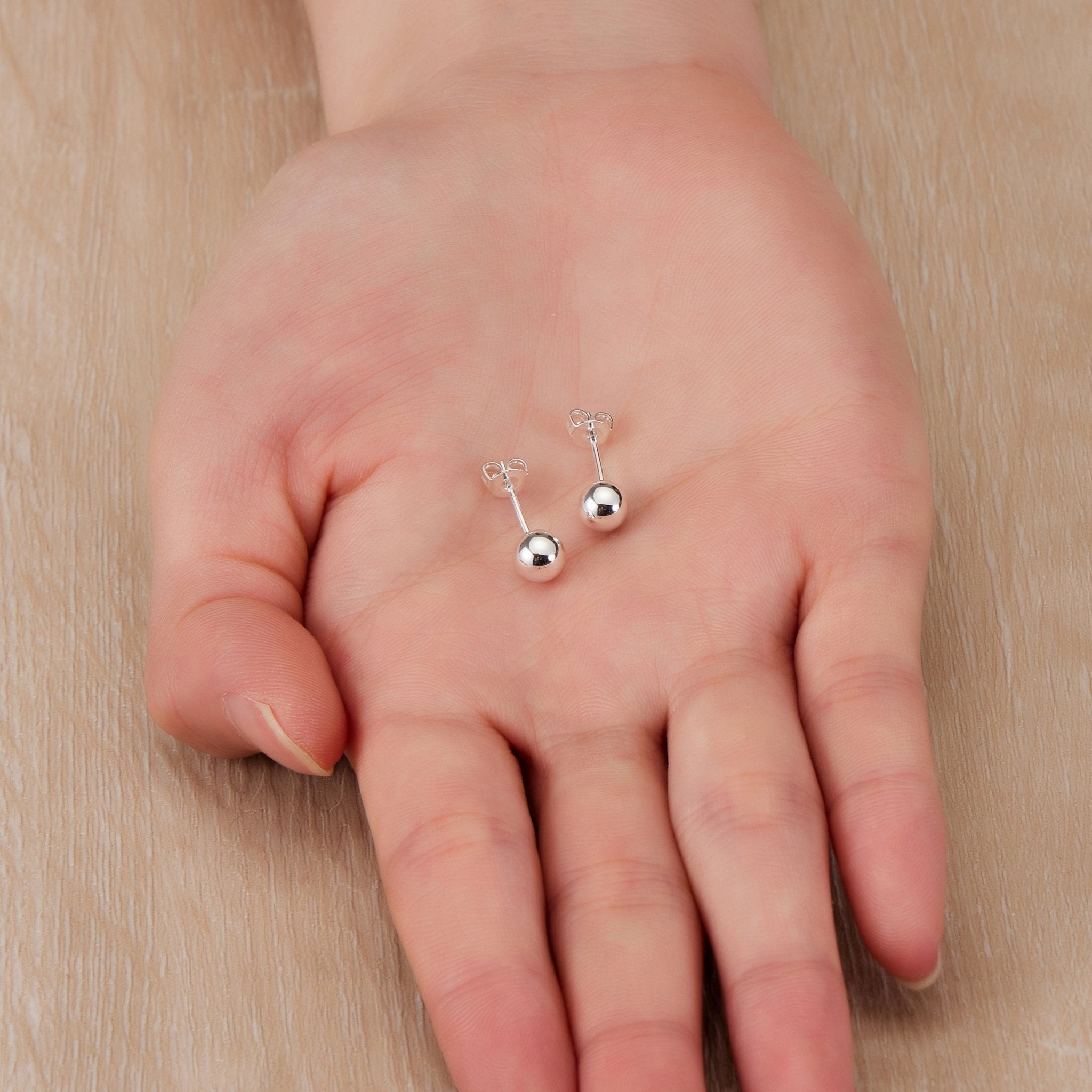 Sterling Silver World's Greatest Teacher Sphere Earrings