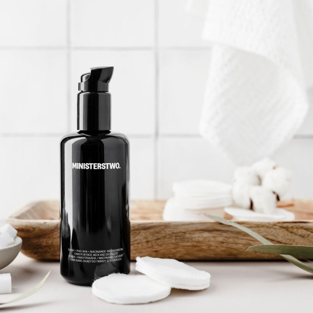 SUGAR +PHA/AHA +Niacinamide: Mild Hydrating Toner for face, neck & decollete 200ml