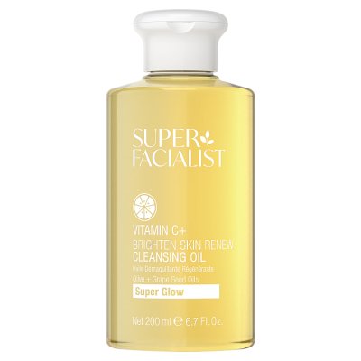 Super Facialist Vitamin C+ Brighten Cleansing Oil 200ml