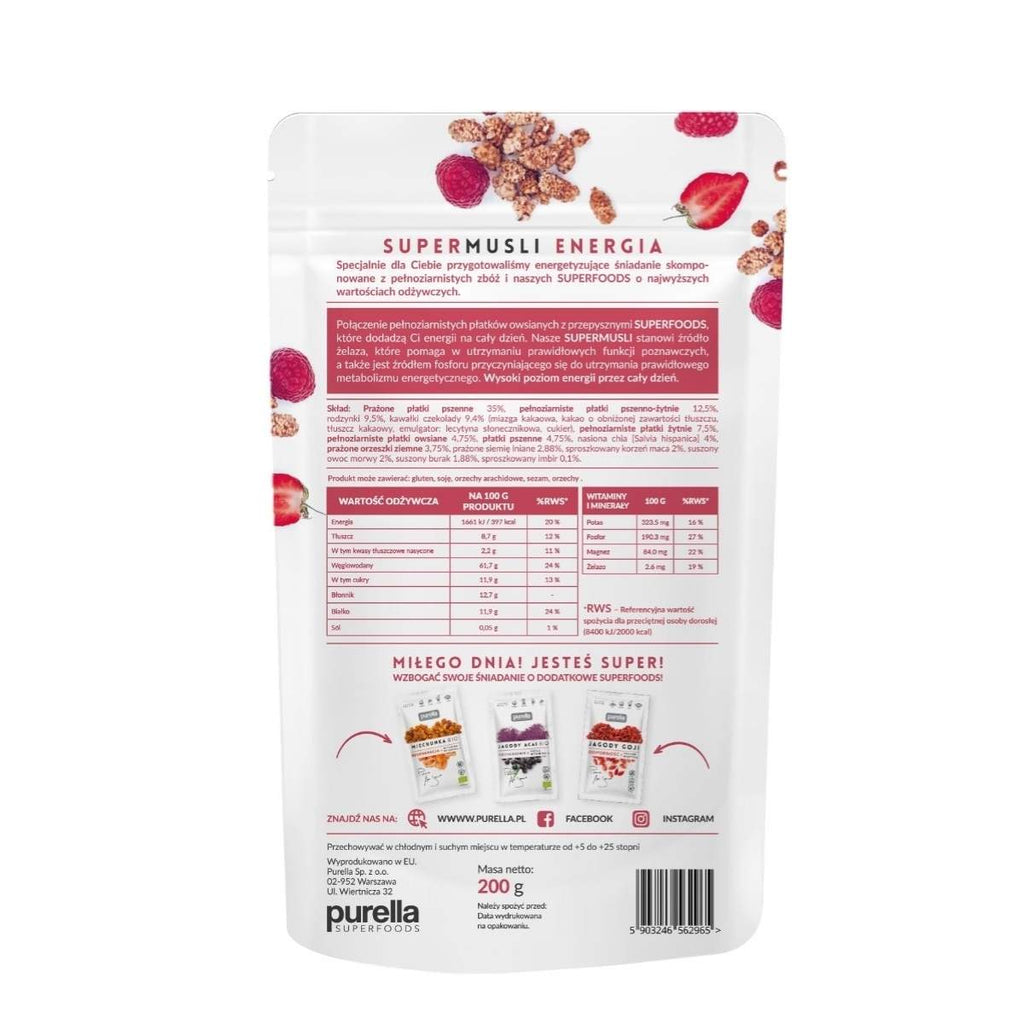 Super Muesli Energy 200g