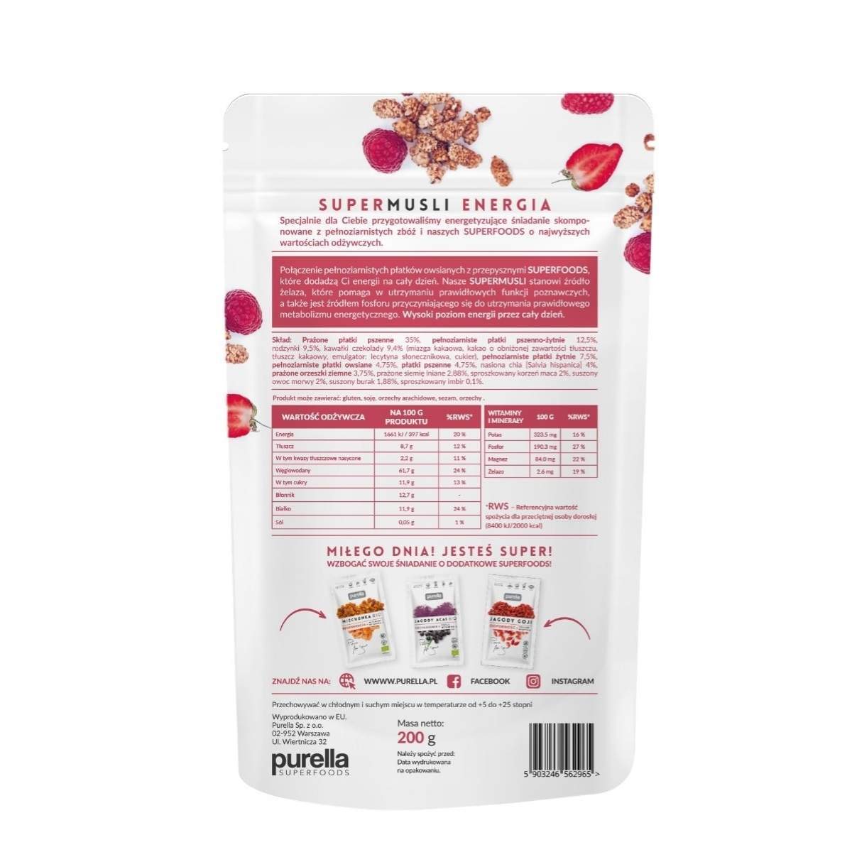 Super Muesli Energy 200g