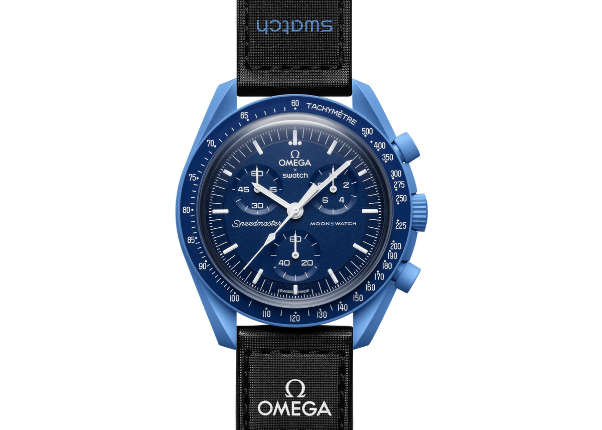 Swatch x Omega Bioceramic Moonswatch Mission to Neptune (SO33N100)
