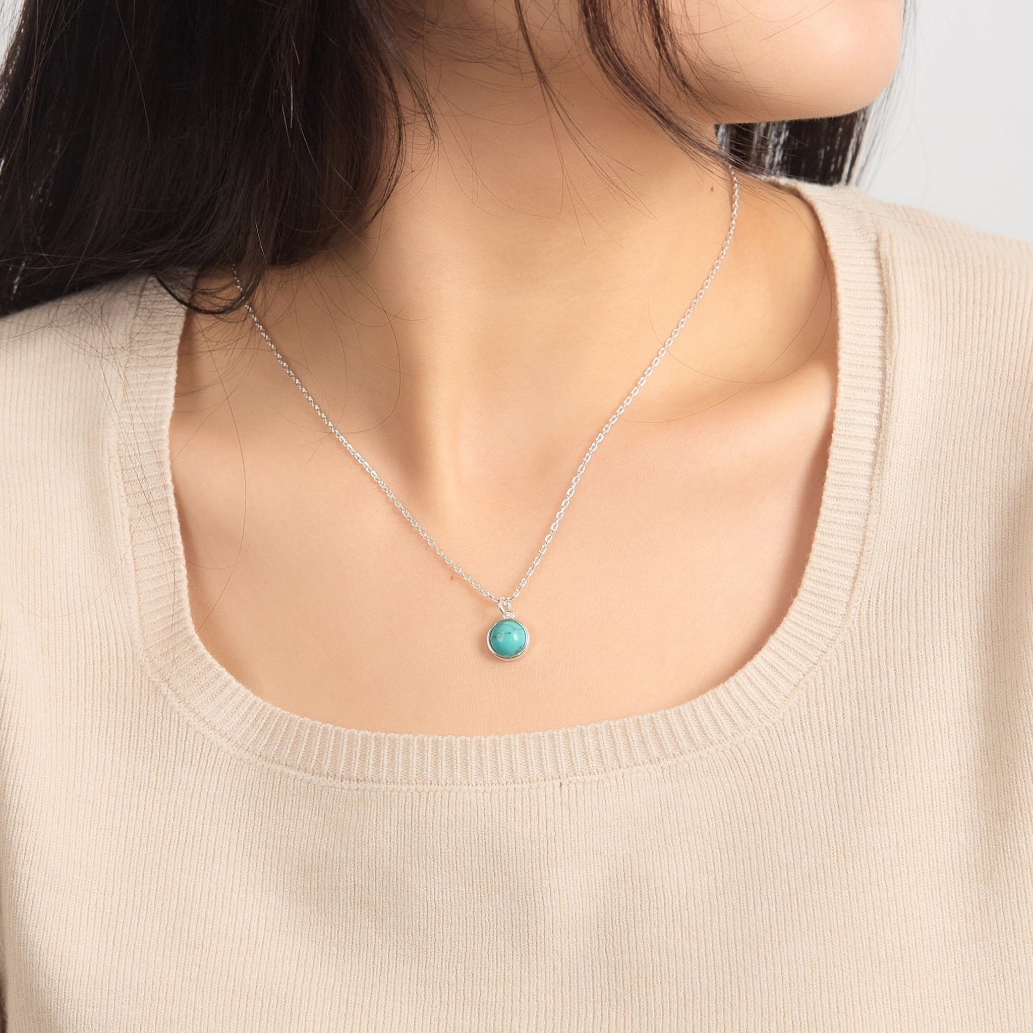 Synthetic Turquoise Necklace