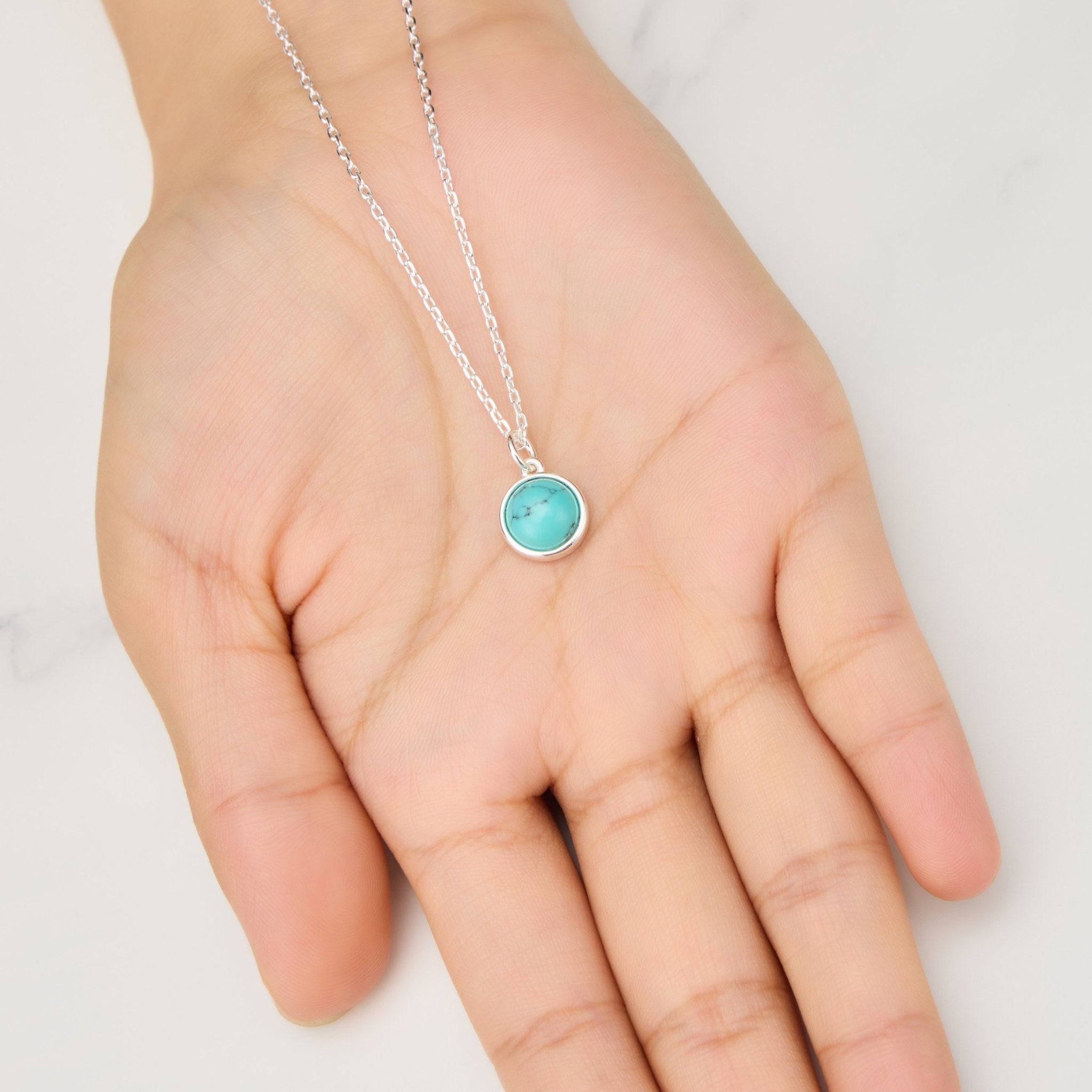 Synthetic Turquoise Necklace