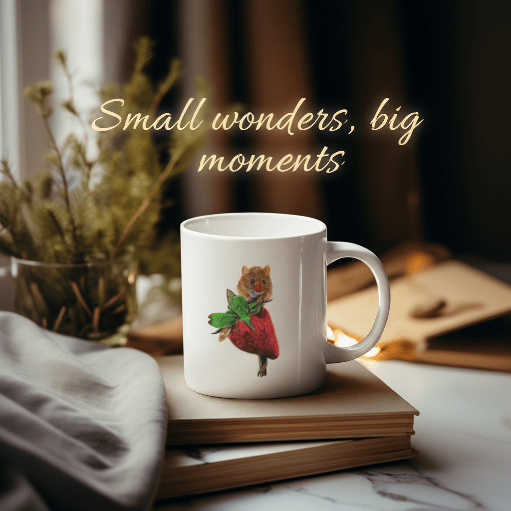 Field Mouse Mug – British Wildlife Art