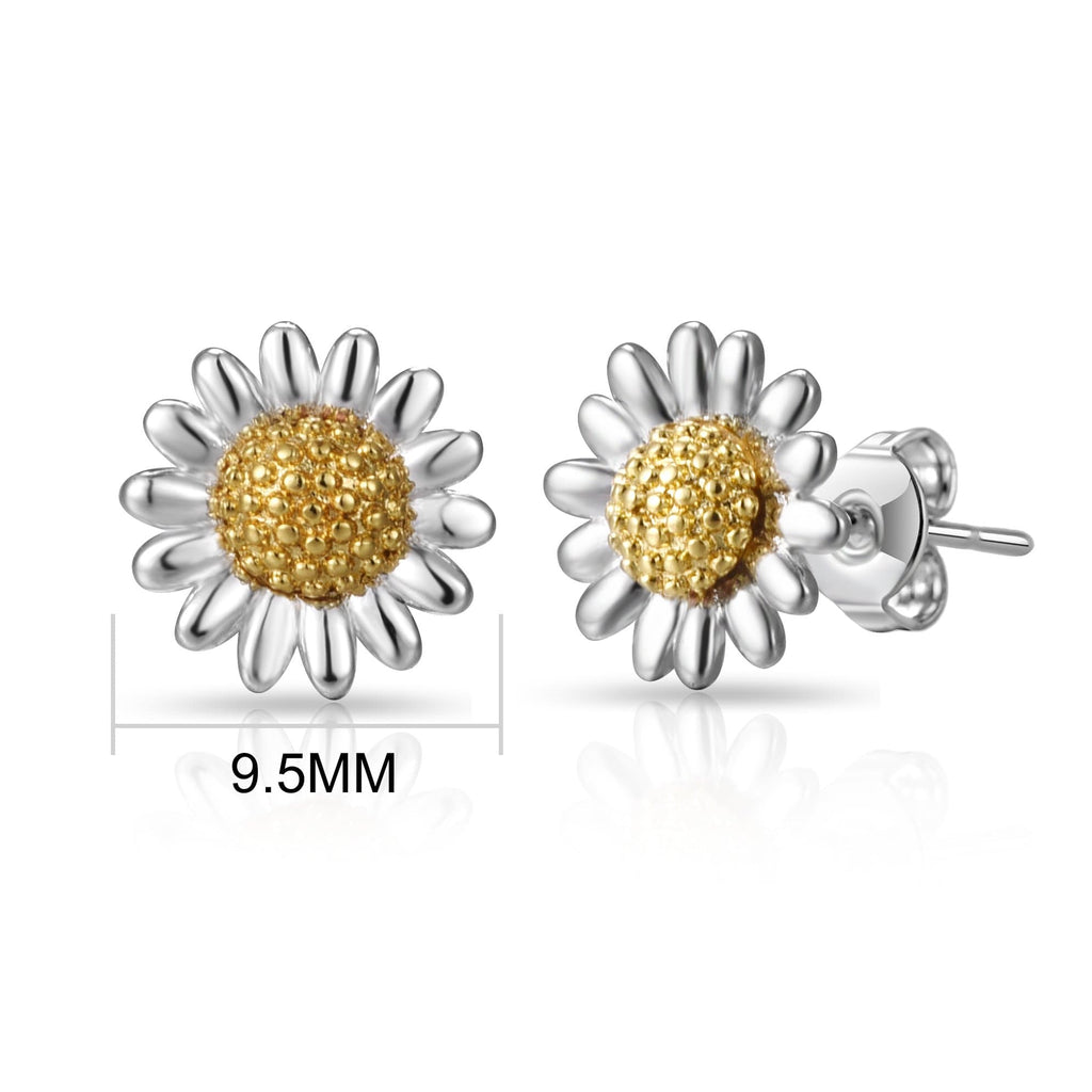Thank You for Helping Me Grow Daisy Earrings