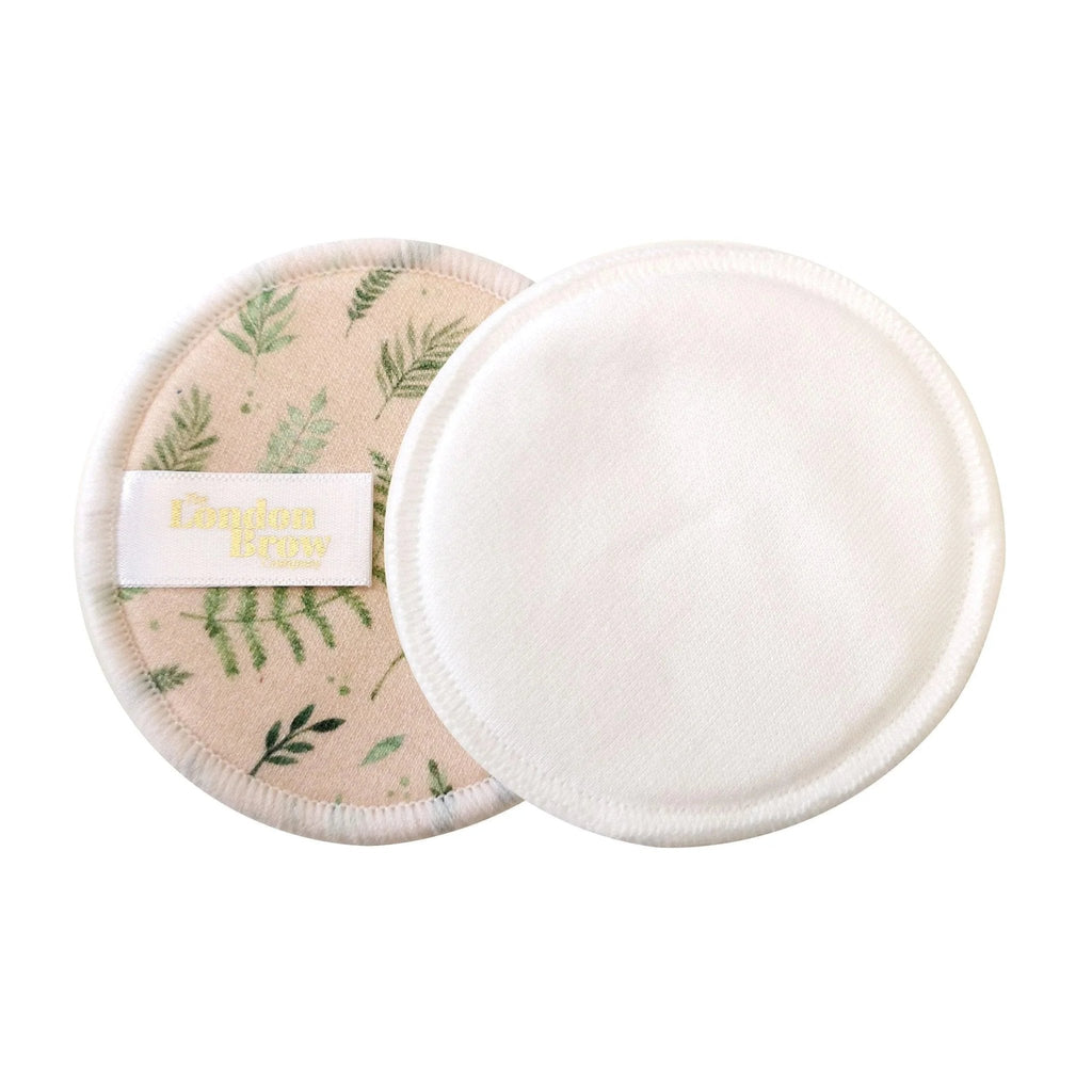 Bamboo Makeup Pads including Storage Jar