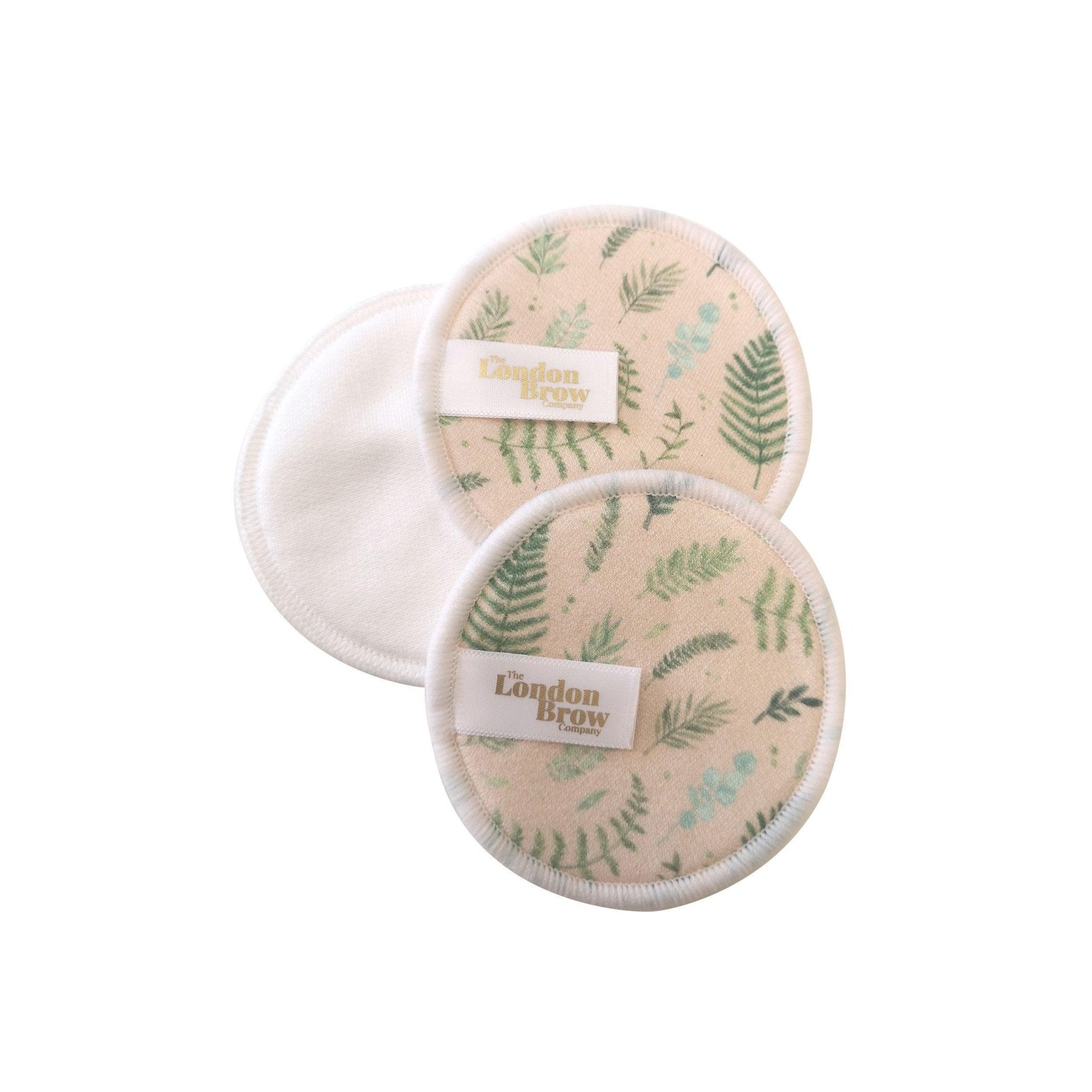 Bamboo Makeup Pads including Storage Jar