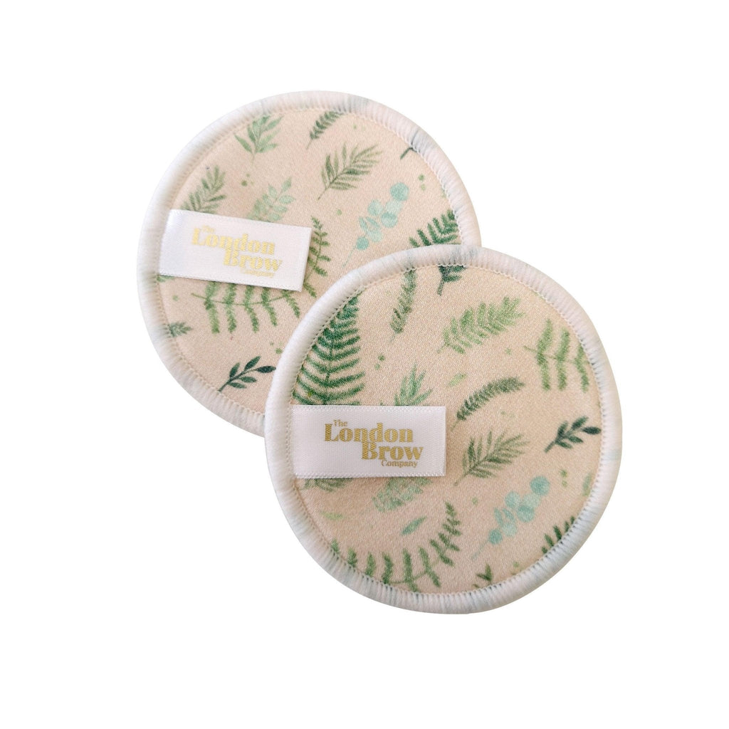 Bamboo Makeup Pads including Storage Jar